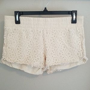 Off-white Lace shorts